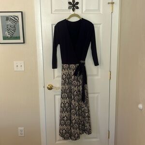 EShakti Maxi Wrap Dress size Small